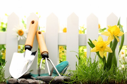 User managing cookie preferences on a Clapham landscaping website